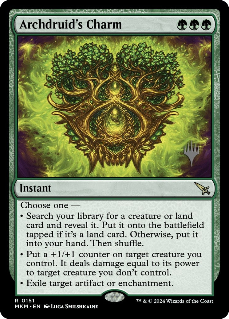 Image for Archdruid's Charm (151) [Murders at Karlov Manor] - Magic: The Gathering
