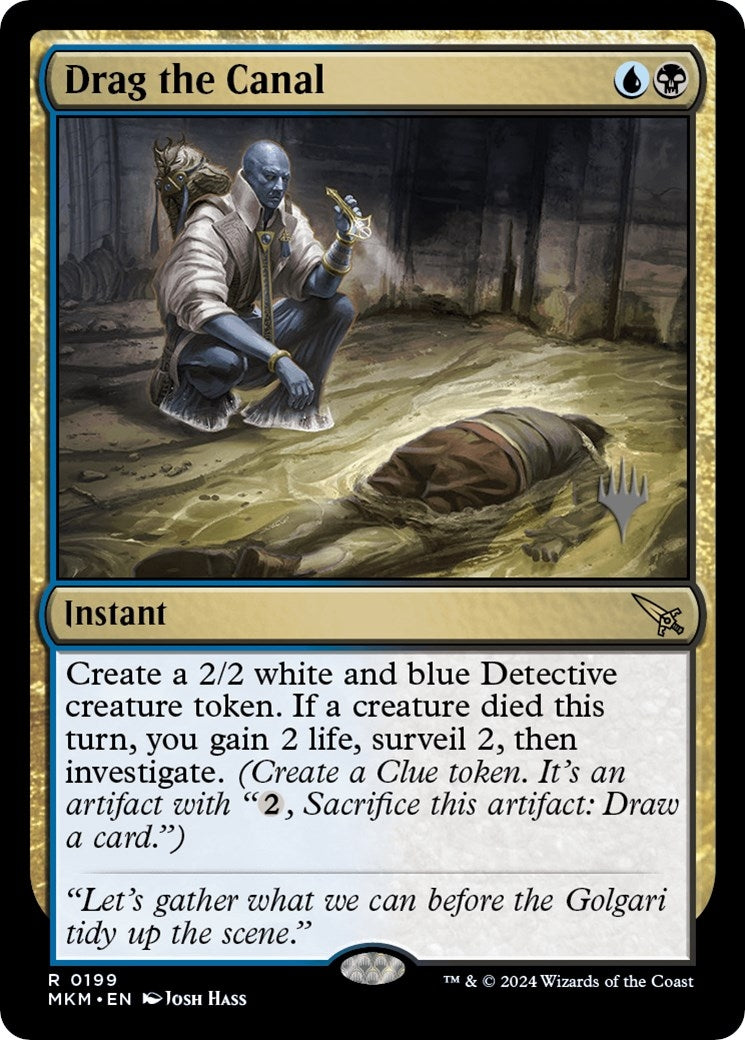 Image for Drag the Canal (199) [Murders at Karlov Manor] - Magic: The Gathering