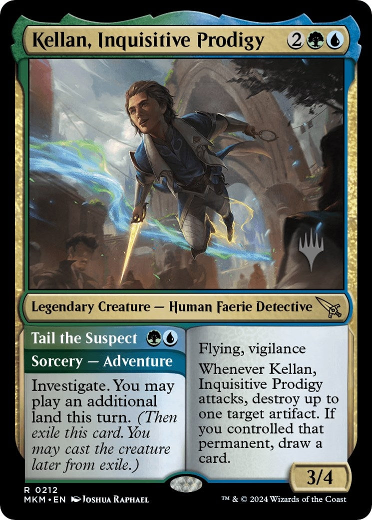 Image for Kellan, Inquisitive Prodigy (212) [Murders at Karlov Manor] - Magic: The Gathering