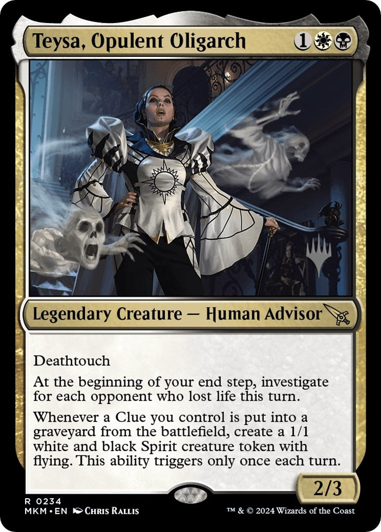 Image for Teysa, Opulent Oligarch (234) [Murders at Karlov Manor] - Magic: The Gathering