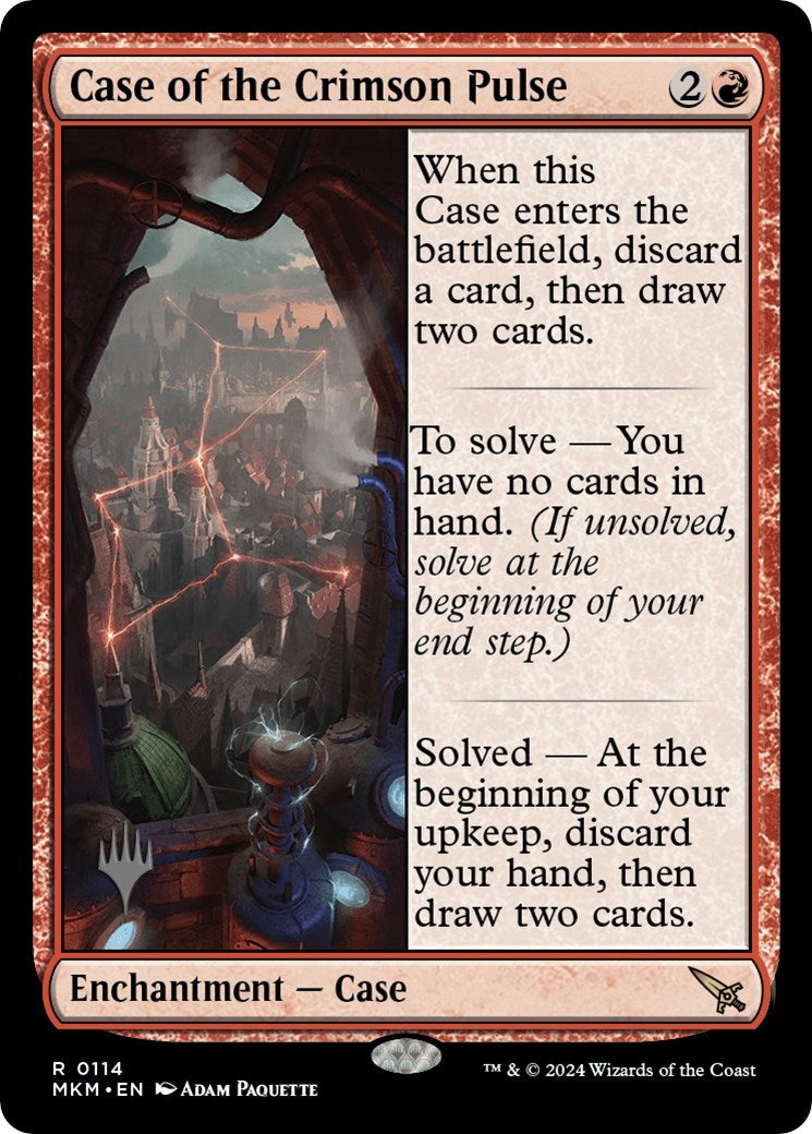 Image for Case of the Crimson Pulse (114) [Murders at Karlov Manor] - Magic: The Gathering