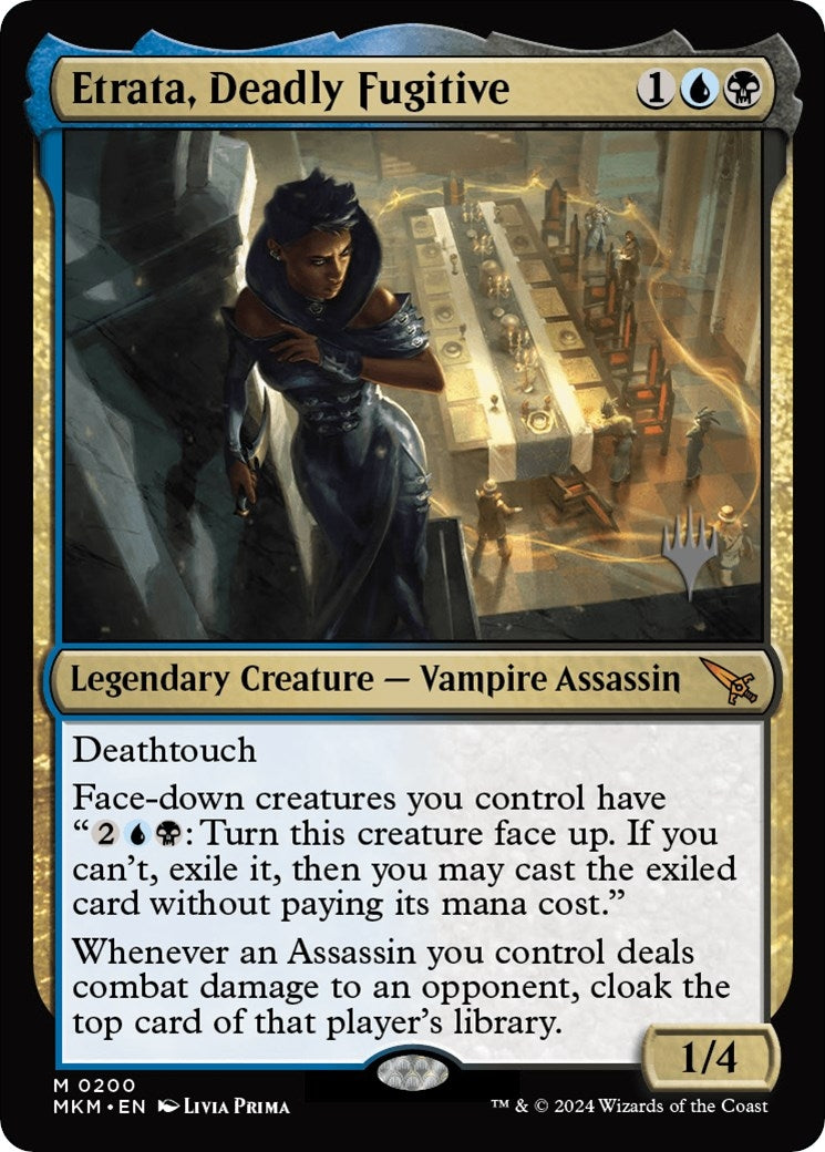 Image for Etrata, Deadly Fugitive (200) [Murders at Karlov Manor] - Magic: The Gathering