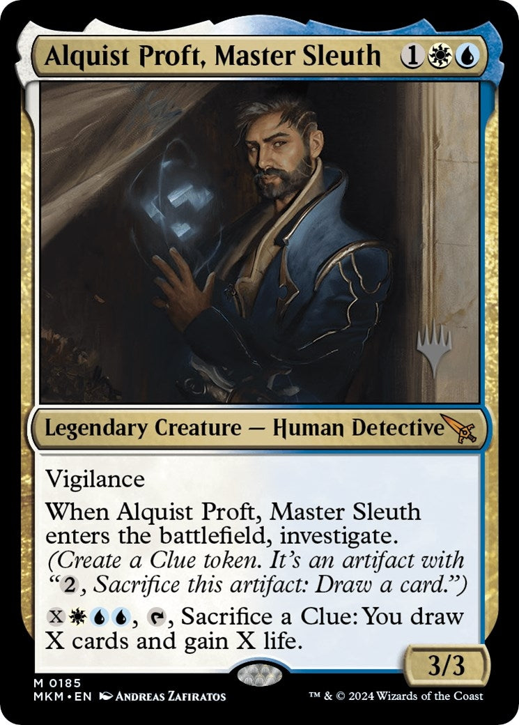Image for Alquist Proft, Master Sleuth (185) [Murders at Karlov Manor] - Magic: The Gathering