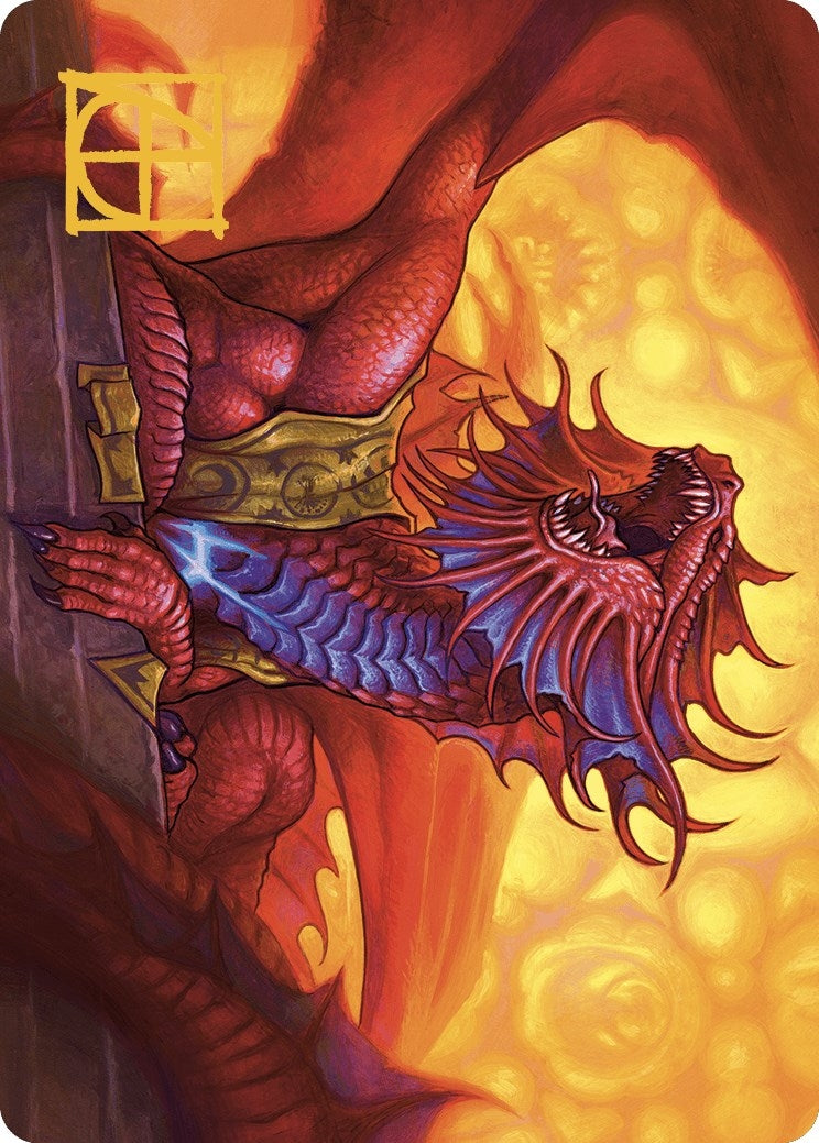 Image for Niv-Mizzet, Guildpact Art Card (44/49) (Gold-Stamped Signature) (44) [Murders at Karlov Manor] - Magic: The Gathering