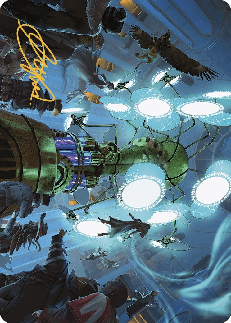 Image for Panoptic Projektor Art Card (Gold-Stamped Signature) (49) [Murders at Karlov Manor] - Magic: The Gathering