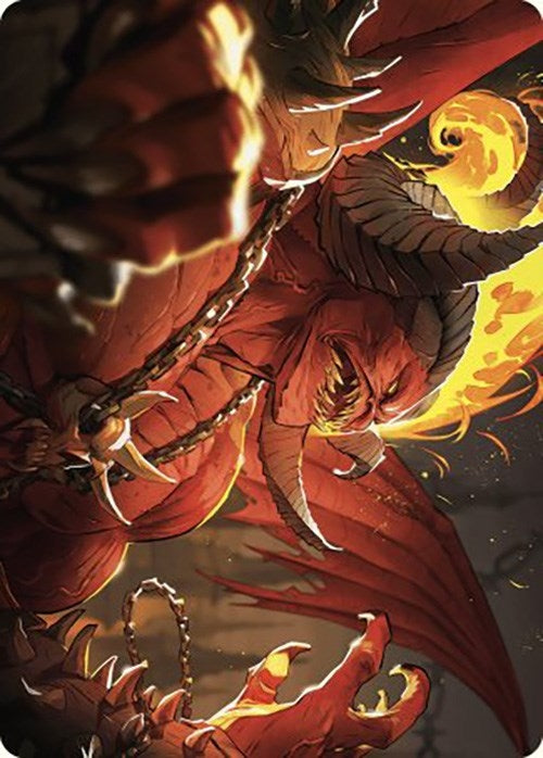 Image for Rakdos, Patron of Chaos Art Card (45/49) (45) [Murders at Karlov Manor] - Magic: The Gathering