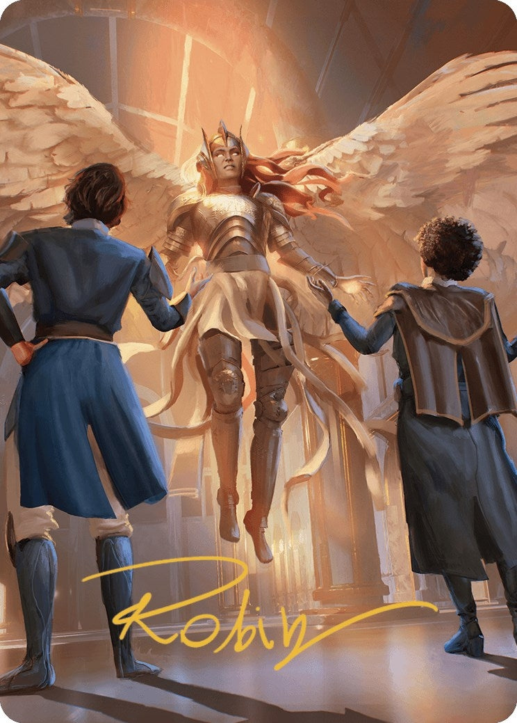 Image for Demand Answers Art Card (Gold-Stamped Signature) (31) [Murders at Karlov Manor] - Magic: The Gathering