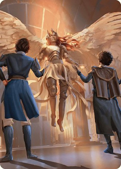Image for Demand Answers Art Card (31) [Murders at Karlov Manor] - Magic: The Gathering