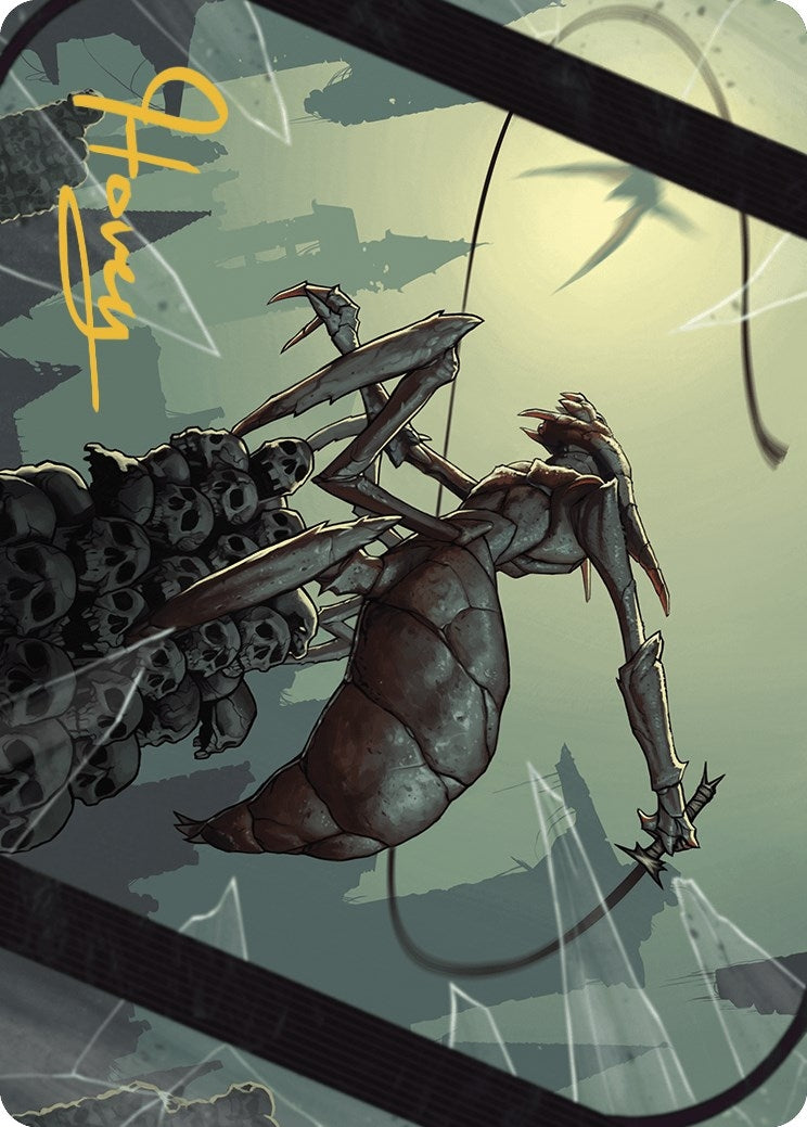 Image for Kraul Whipcracker Art Card (Gold-Stamped Signature) (42) [Murders at Karlov Manor] - Magic: The Gathering