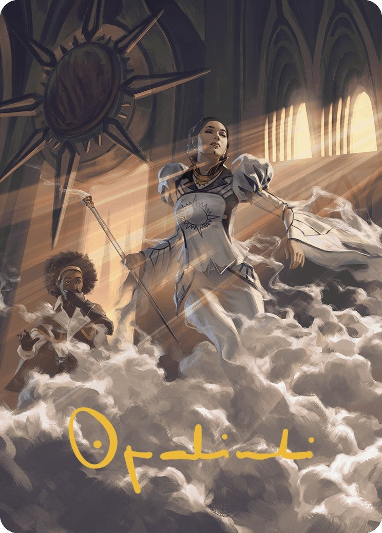 Image for Call a Surprise Witness Art Card (Gold-Stamped Signature) (28) [Murders at Karlov Manor] - Magic: The Gathering