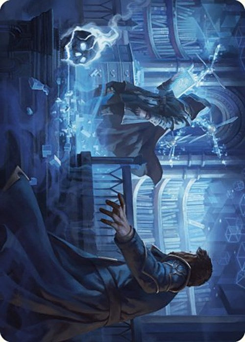 Intrude on the Mind Art Card (6) [Art Series: Murders at Karlov Manor]