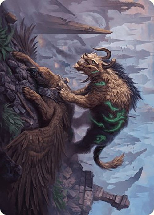 Image for Axebane Ferox Art Card (13) [Murders at Karlov Manor] - Magic: The Gathering