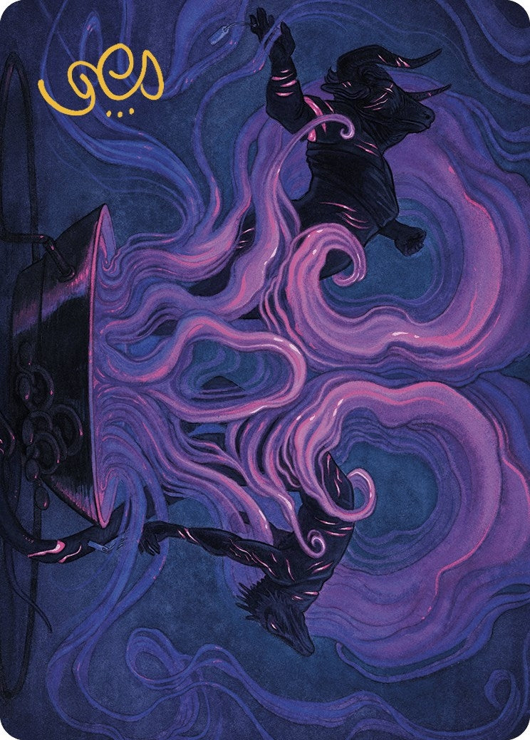 Image for Macabre Reconstruction Art Card (Gold-Stamped Signature) (9) [Murders at Karlov Manor] - Magic: The Gathering