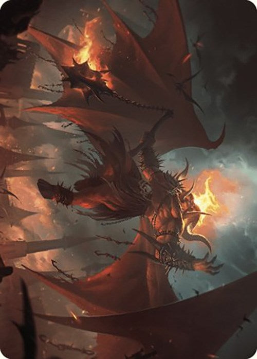 Image for Rakdos, Patron of Chaos Art Card (22/49) (22) [Murders at Karlov Manor] - Magic: The Gathering
