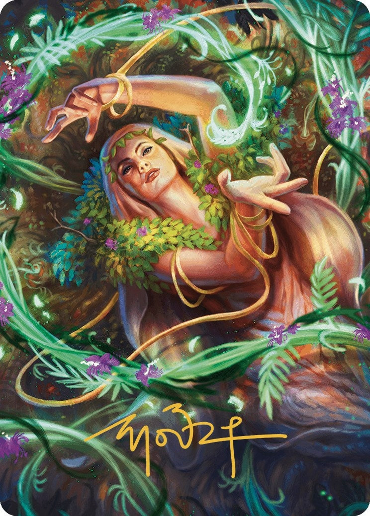 Image for Insidious Roots Art Card (Gold-Stamped Signature) (34) [Murders at Karlov Manor] - Magic: The Gathering