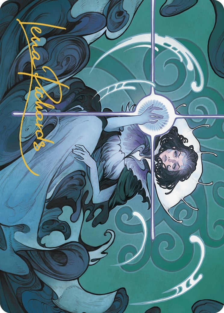 Image for Vannifar, Evolved Enigma Art Card (Gold-Stamped Signature) (38) [Murders at Karlov Manor] - Magic: The Gathering