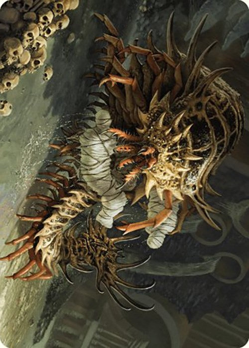 Image for Rot Farm Mortipede Art Card (10) [Murders at Karlov Manor] - Magic: The Gathering
