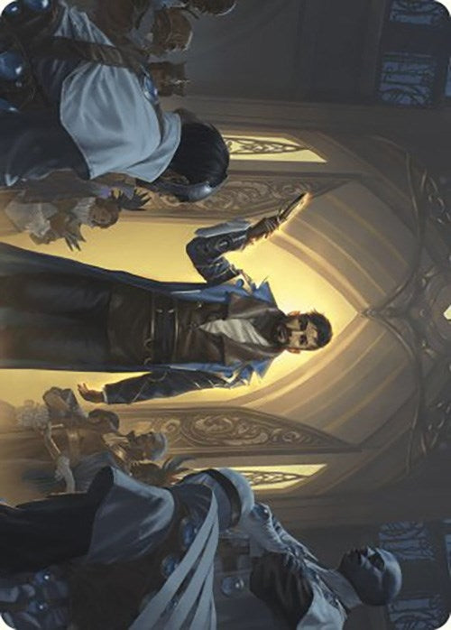 Image for Auspicious Arrival Art Card (2) [Murders at Karlov Manor] - Magic: The Gathering