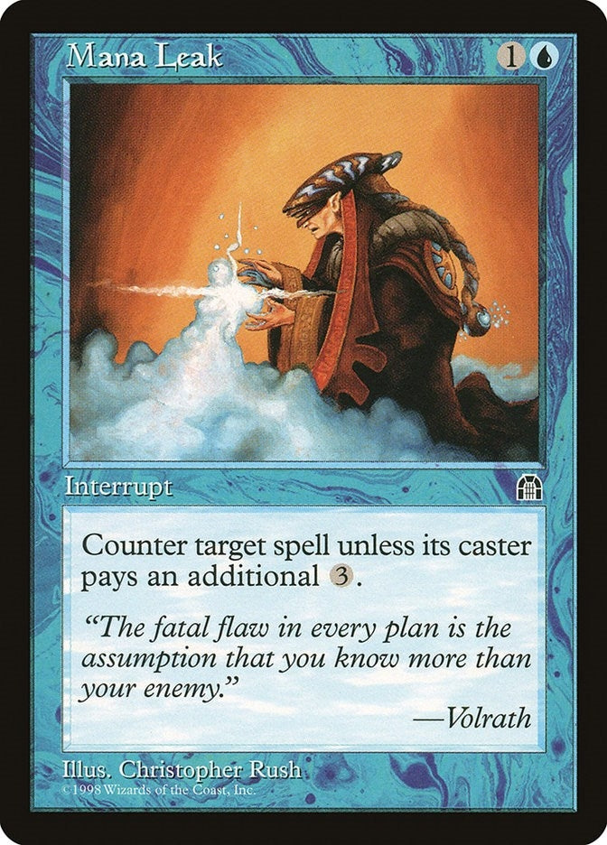Image for Mana Leak [Stronghold] - Magic: The Gathering