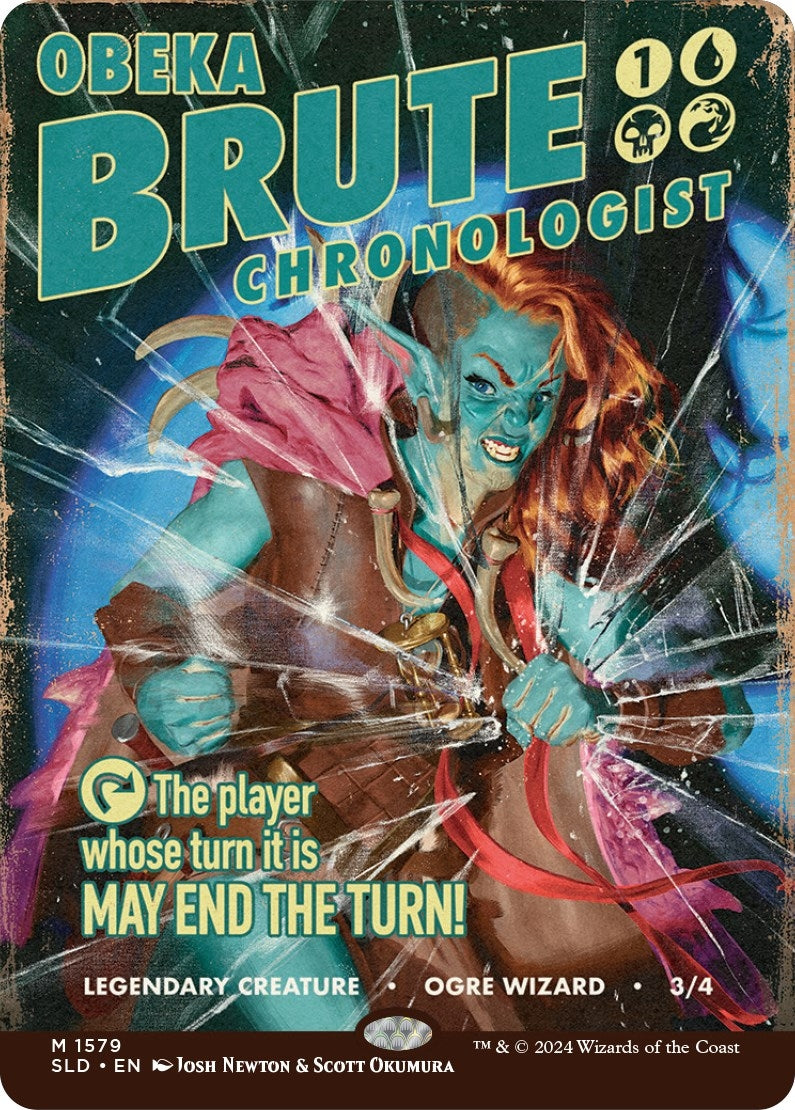 Image for Obeka, Brute Chronologist (1579) [Secret Lair Drop Series] - Magic: The Gathering
