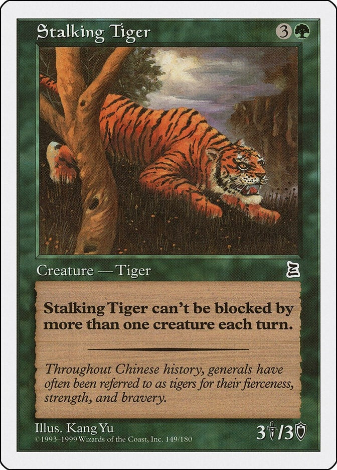 Image for Stalking Tiger (149) [Portal Three Kingdoms] - Magic: The Gathering