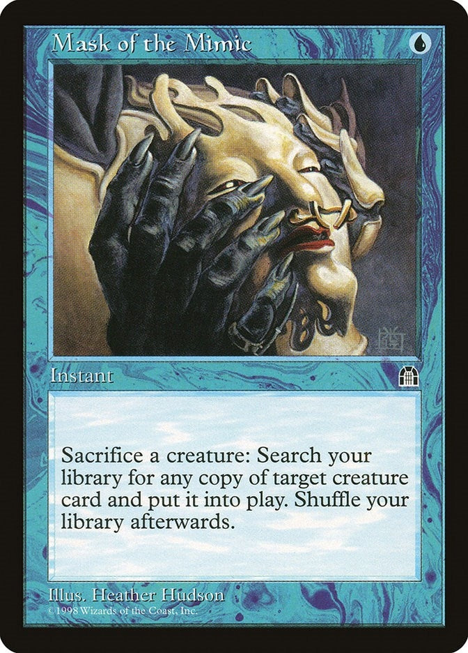 Image for Mask of the Mimic [Stronghold] - Magic: The Gathering