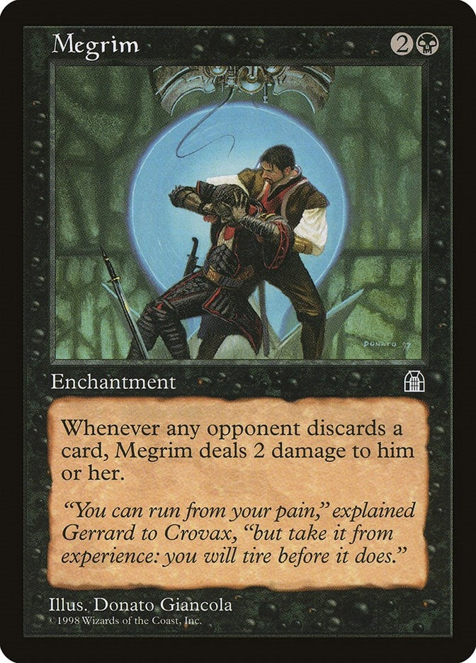 Image for Megrim [Stronghold] - Magic: The Gathering