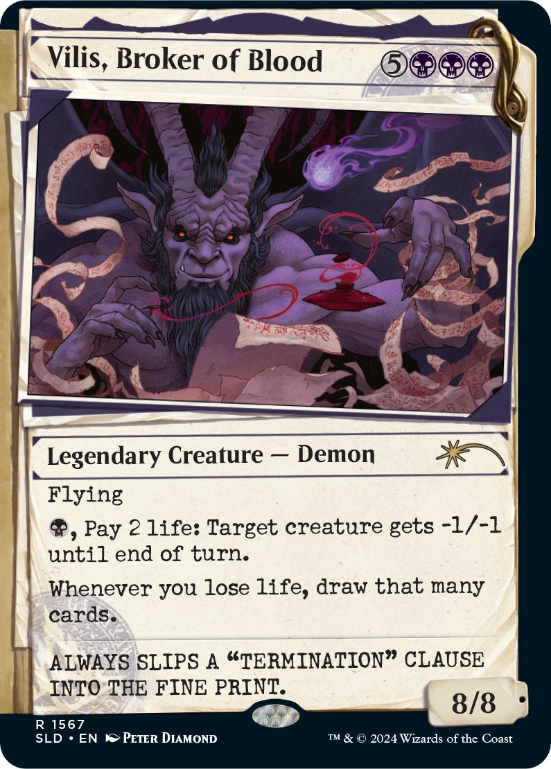 Image for Vilis, Broker of Blood (1567) [Secret Lair Drop Series] - Magic: The Gathering