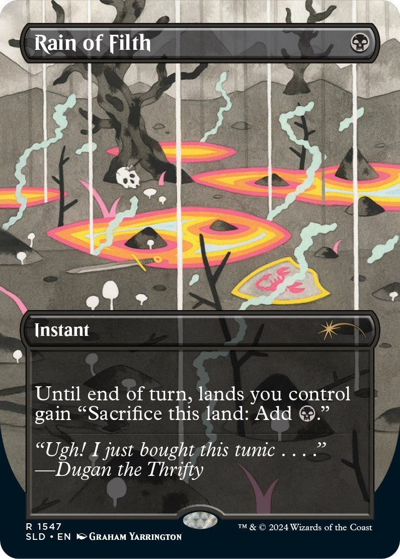 Image for Rain of Filth (1547) [Secret Lair Drop Series] - Magic: The Gathering