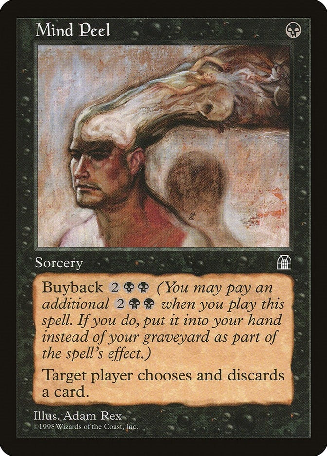 Image for Mind Peel [Stronghold] - Magic: The Gathering