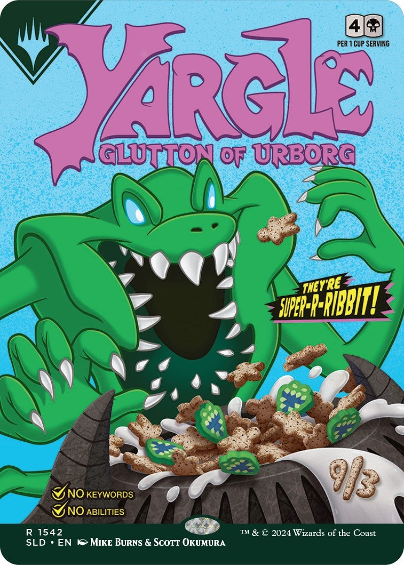 Image for Yargle, Glutton of Urborg (1542) [Secret Lair Drop Series] - Magic: The Gathering