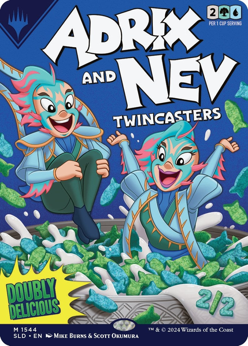 Image for Adrix and Nev, Twincasters (1544) [Secret Lair Drop Series] - Magic: The Gathering