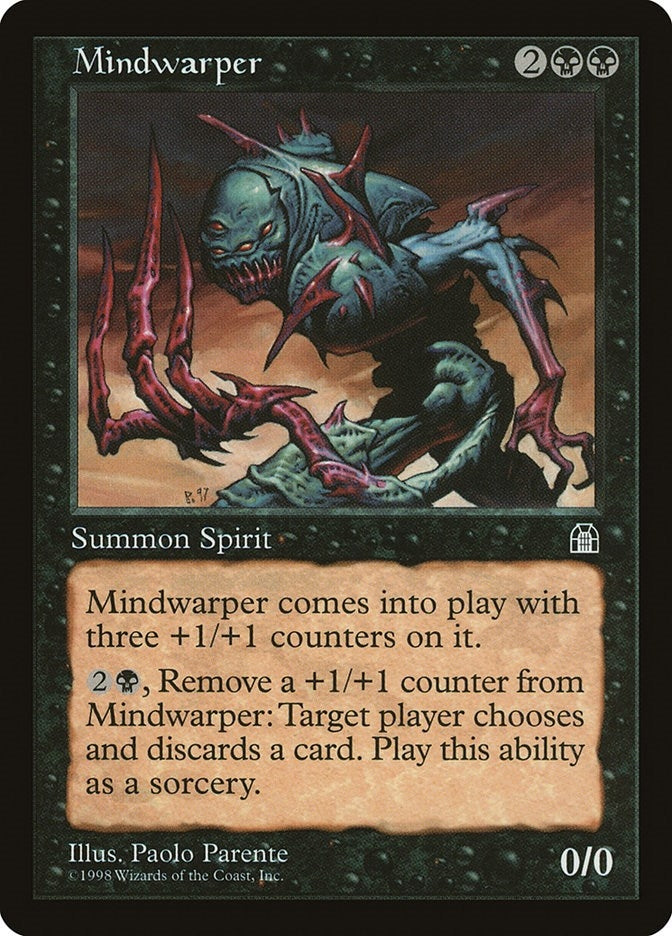 Image for Mindwarper [Stronghold] - Magic: The Gathering
