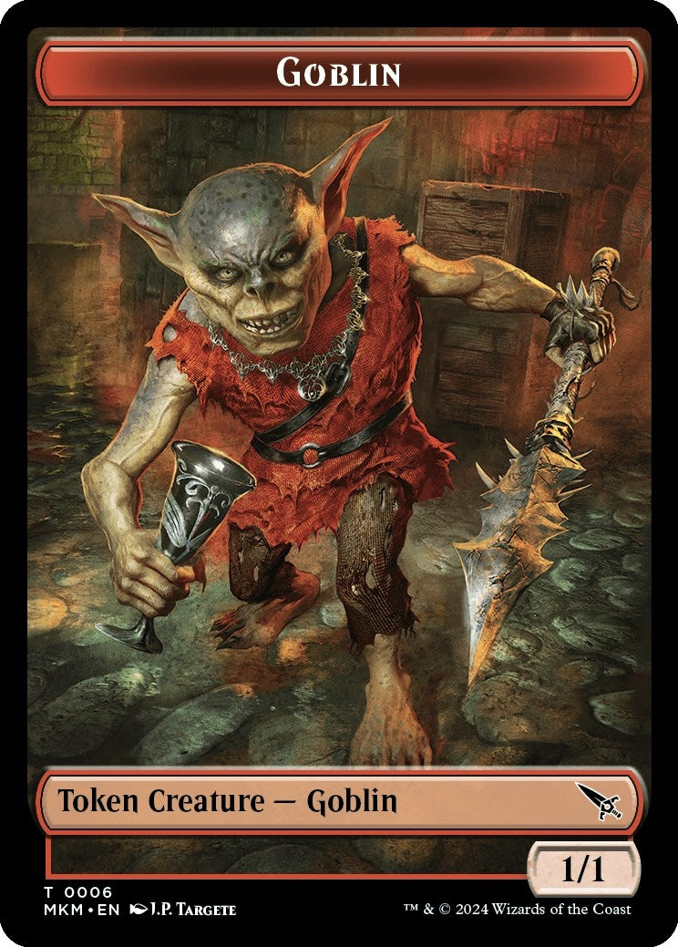 Image for Goblin Token (6) [Murders at Karlov Manor] - Magic: The Gathering