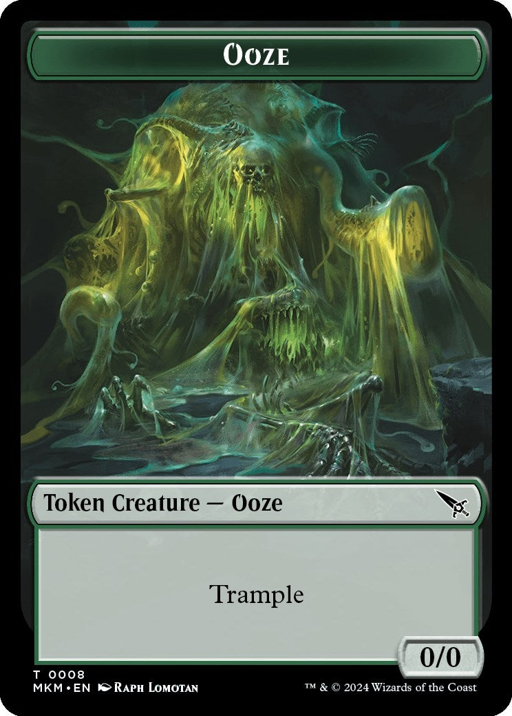 Image for Ooze Token (8) [Murders at Karlov Manor] - Magic: The Gathering