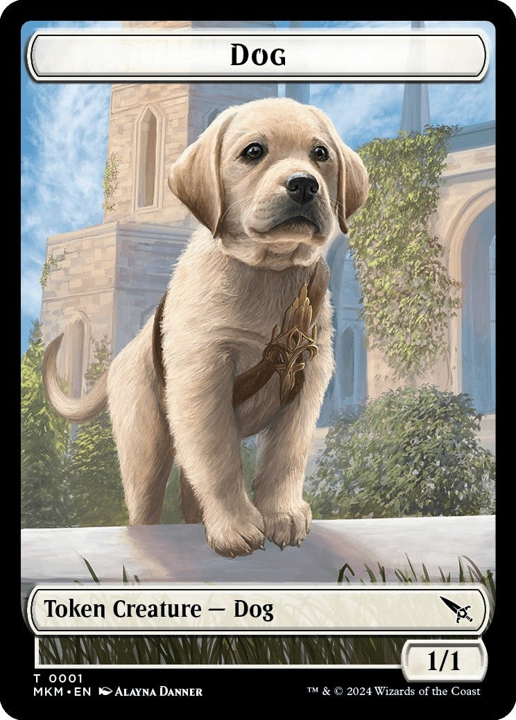 Image for Dog Token (1) [Murders at Karlov Manor] - Magic: The Gathering