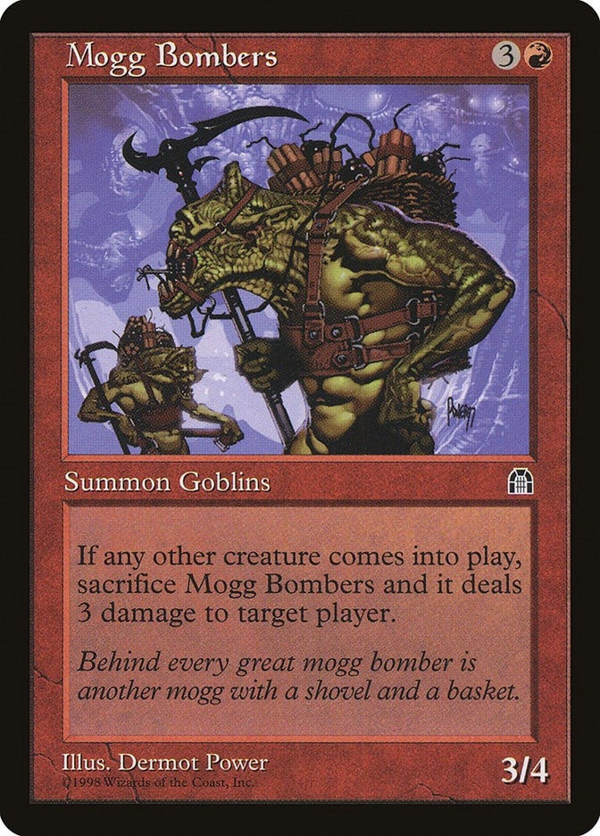 Image for Mogg Bombers [Stronghold] - Magic: The Gathering