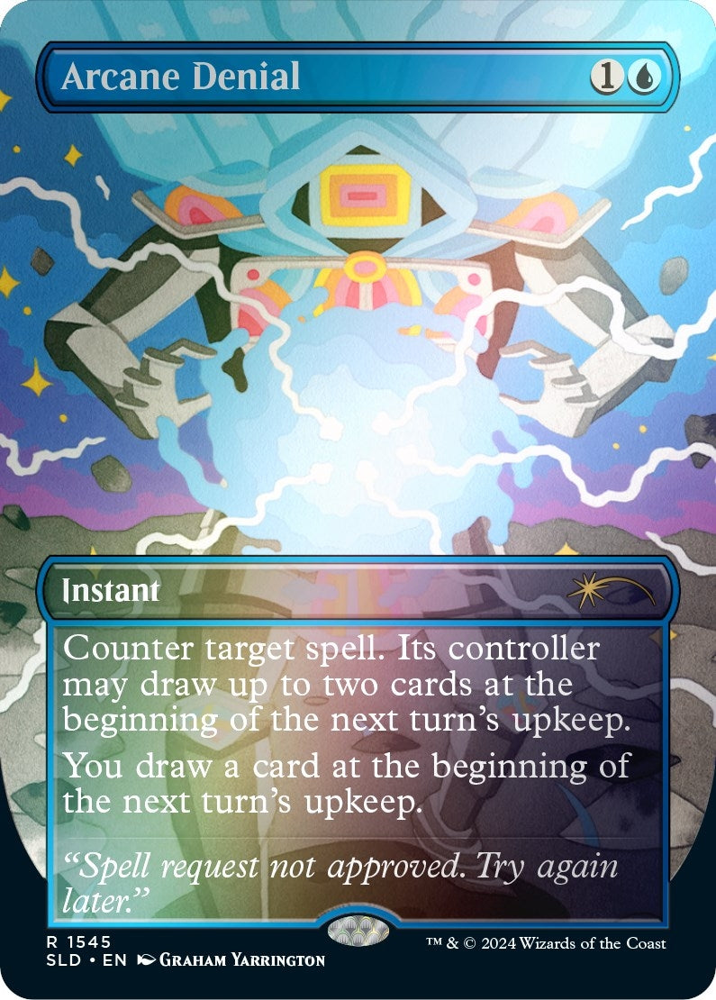 Image for Arcane Denial (Rainbow Foil) (1545) [Secret Lair Drop Series] - Magic: The Gathering