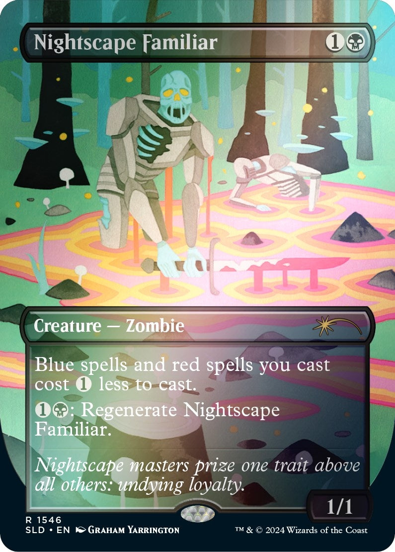 Image for Nightscape Familiar (Rainbow Foil) (1546) [Secret Lair Drop Series] - Magic: The Gathering