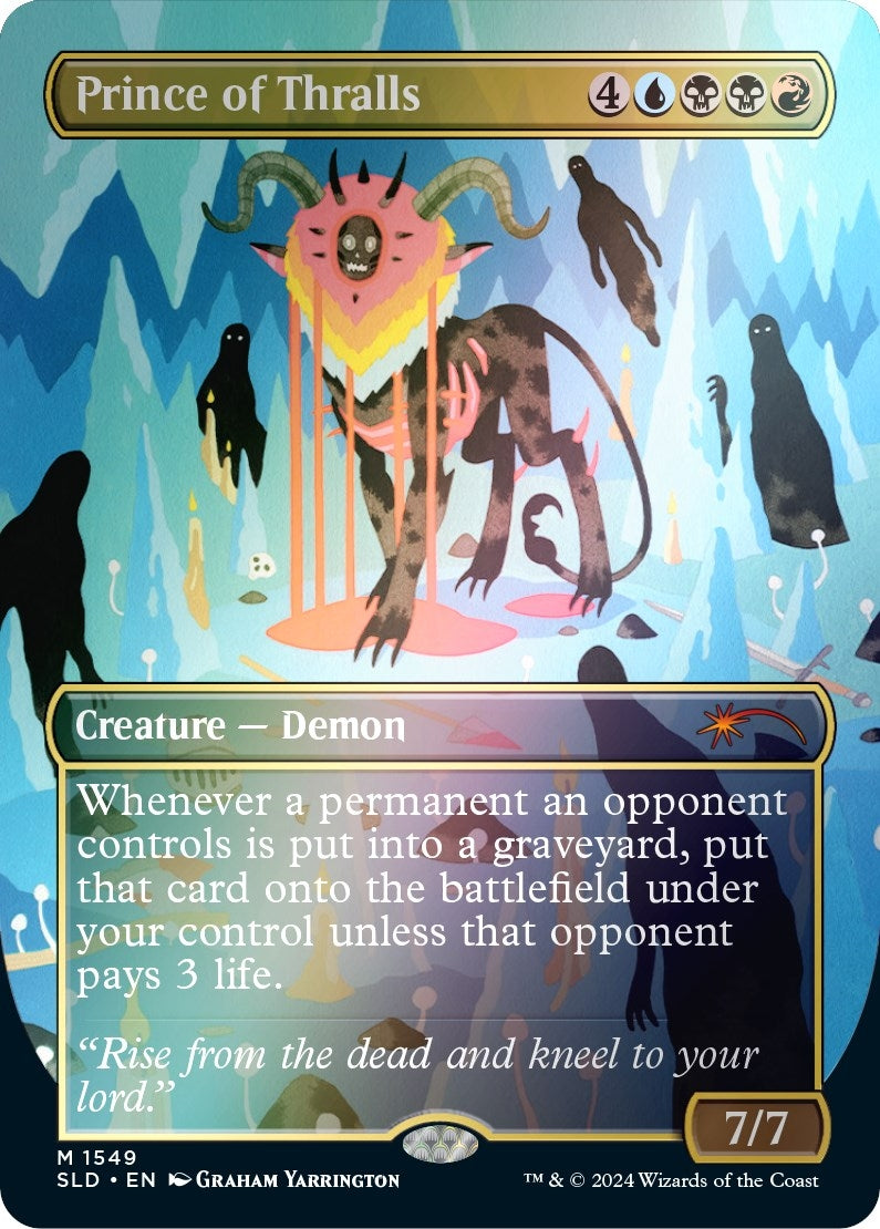 Image for Prince of Thralls (Rainbow Foil) (1549) [Secret Lair Drop Series] - Magic: The Gathering