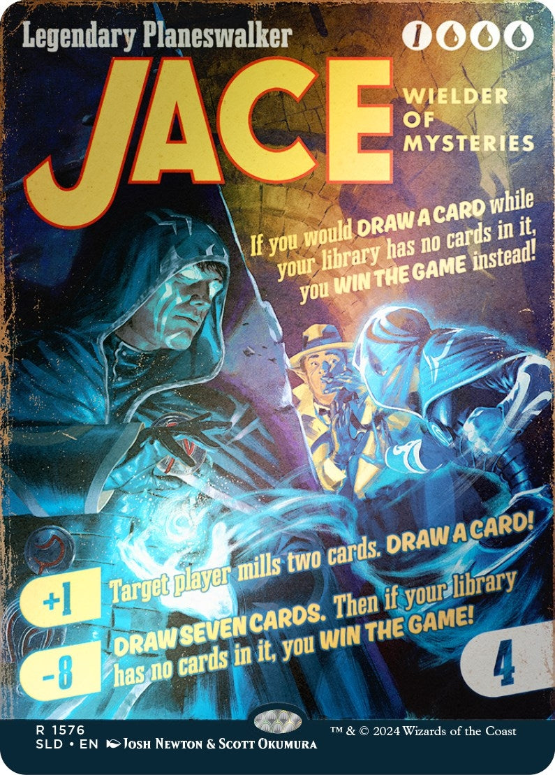 Image for Jace, Wielder of Mysteries (Rainbow Foil) (1576) [Secret Lair Drop Series] - Magic: The Gathering