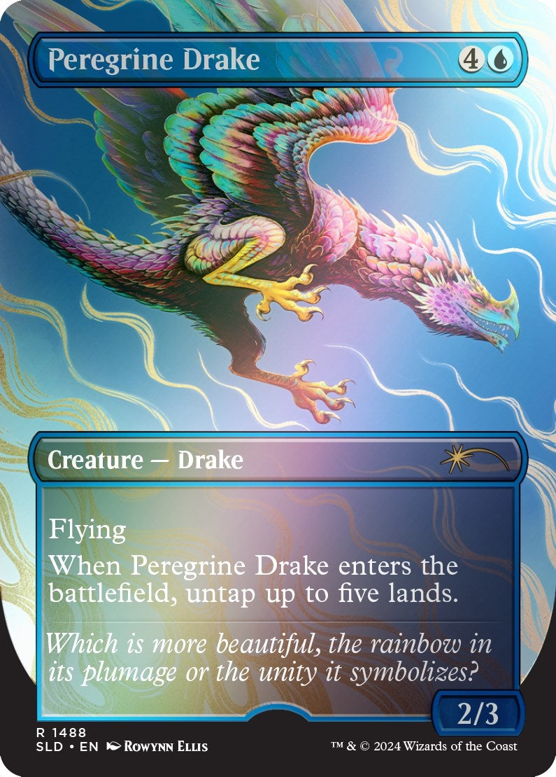 Image for Peregrine Drake (Rainbow Foil) (1488) [Secret Lair Drop Series] - Magic: The Gathering