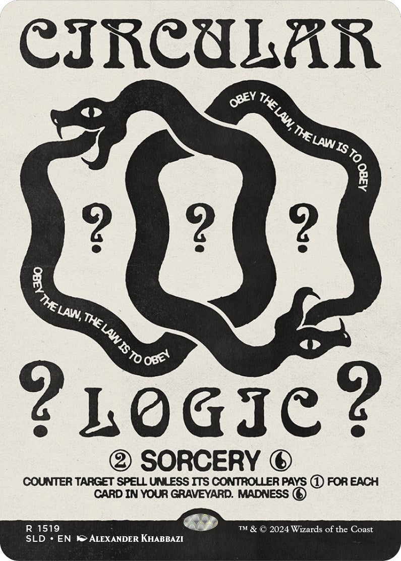 Image for Circular Logic (1519) [Secret Lair Drop Series] - Magic: The Gathering
