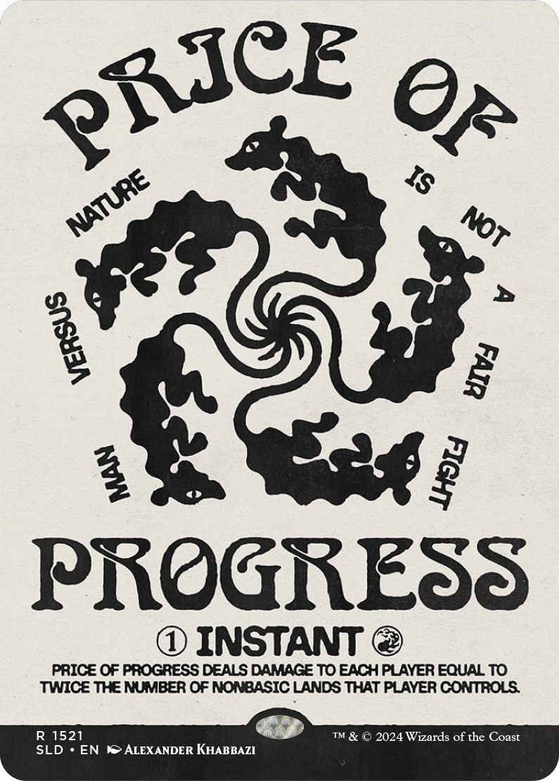 Image for Price of Progress (1521) [Secret Lair Drop Series] - Magic: The Gathering
