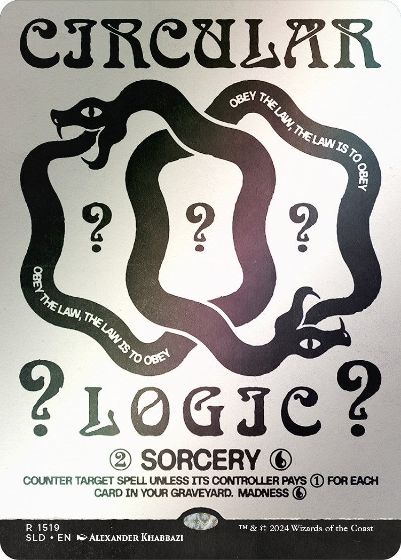 Image for Circular Logic (Rainbow Foil) (1519) [Secret Lair Drop Series] - Magic: The Gathering