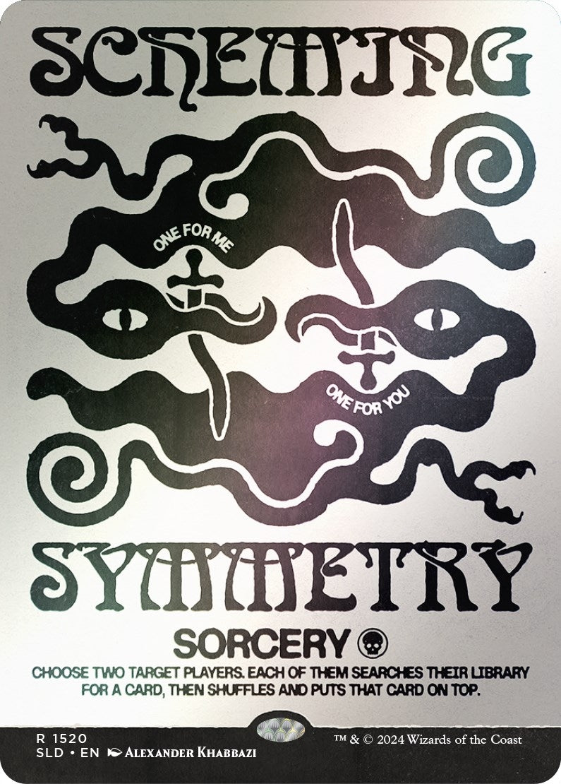 Image for Scheming Symmetry (1520) (Rainbow Foil) (1520) [Secret Lair Drop Series] - Magic: The Gathering