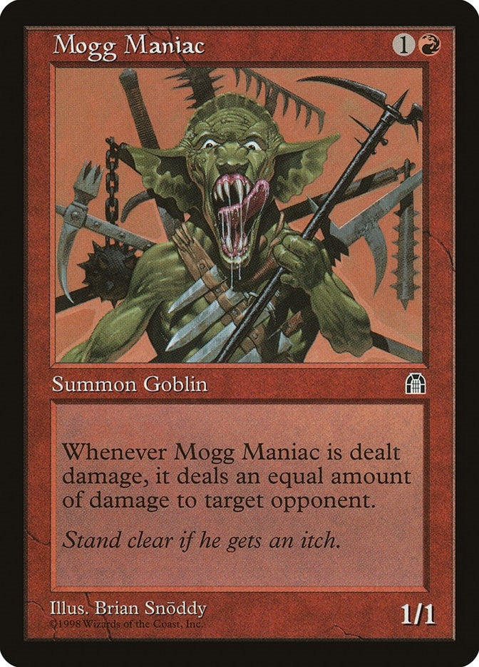 Image for Mogg Maniac [Stronghold] - Magic: The Gathering