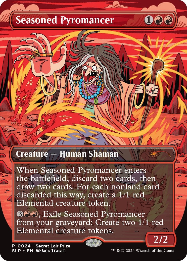 Image for Seasoned Pyromancer (24) [Pro Tour Promos] - Magic: The Gathering