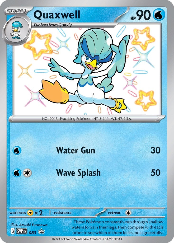 Image for Quaxwell - 083 (083) [SV: Scarlet & Violet Promo Cards] - Pokemon
