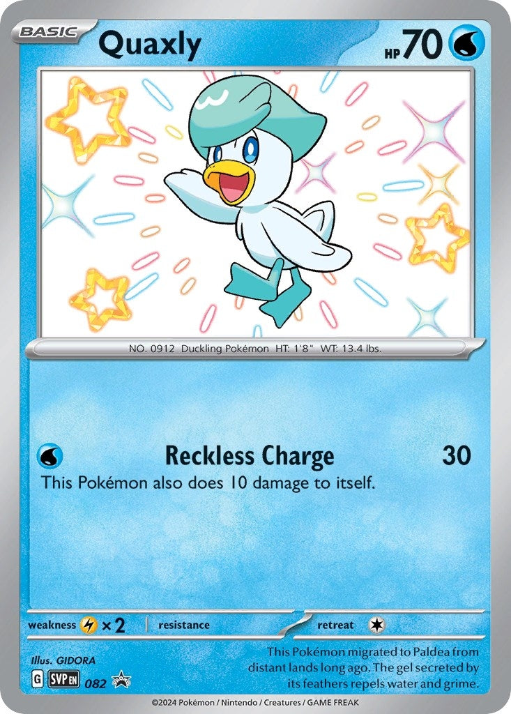 Image for Quaxly - 082 (082) [SV: Scarlet & Violet Promo Cards] - Pokemon